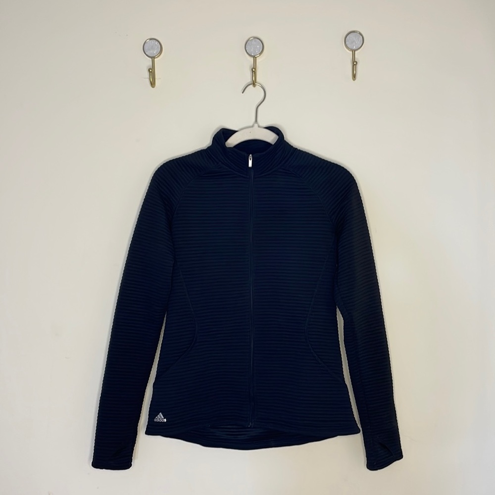 Beautiful Black Adidas Lightweight Golf Jacket
